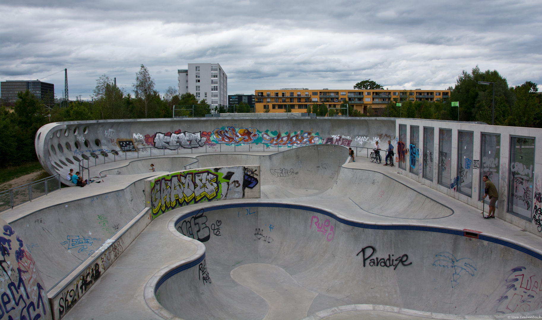 Zentrale Bahnflächen (5) Skate-Anlage