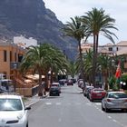 Zentrale Straße in La Playa