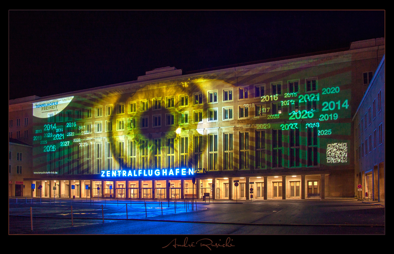 Zentralflughafen Tempelhof @ Festival Of Lights 2012