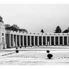 Zentralfriedhof im Winter