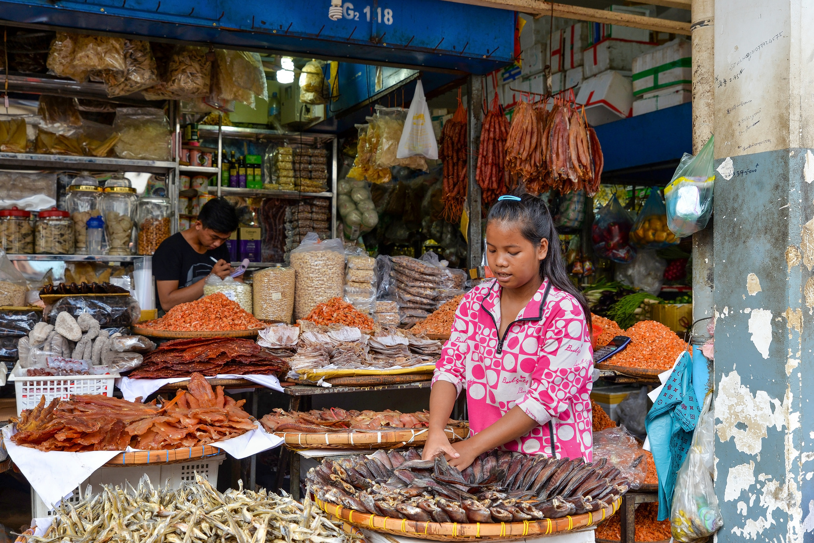 Zentralmarkt in Phnom Penh 03