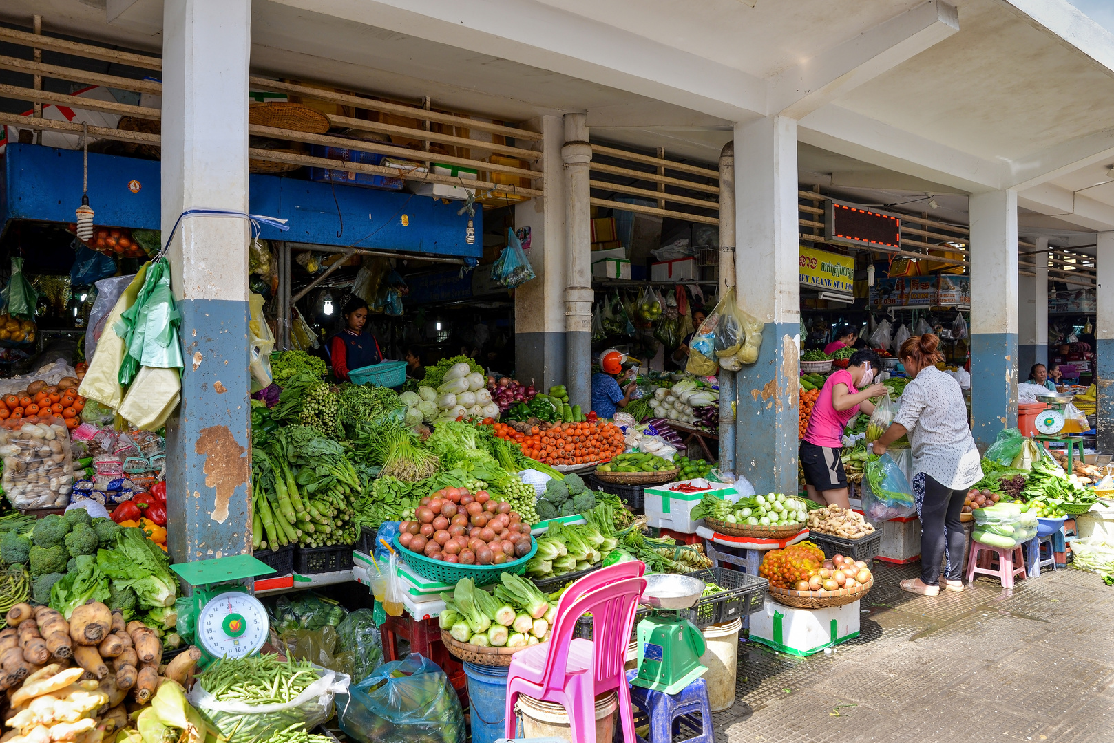 Zentralmarkt in Phnom Penh 04