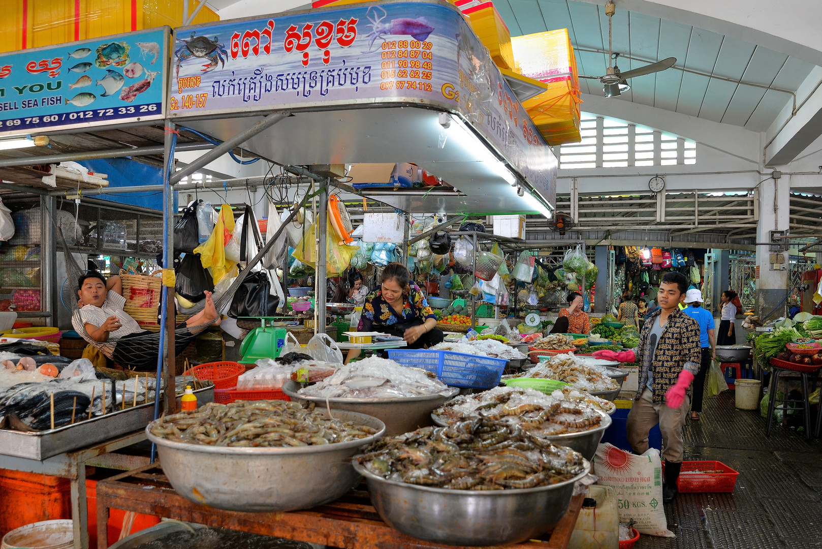 Zentralmarkt in Phnom Penh 06