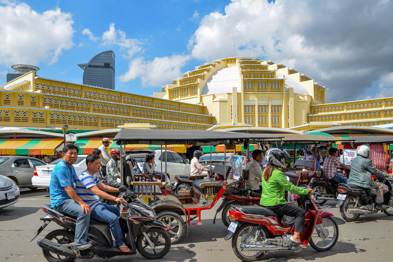Zentralmarkt in Phnom Penh 13 Foto & Bild architektur, asia, cambodia