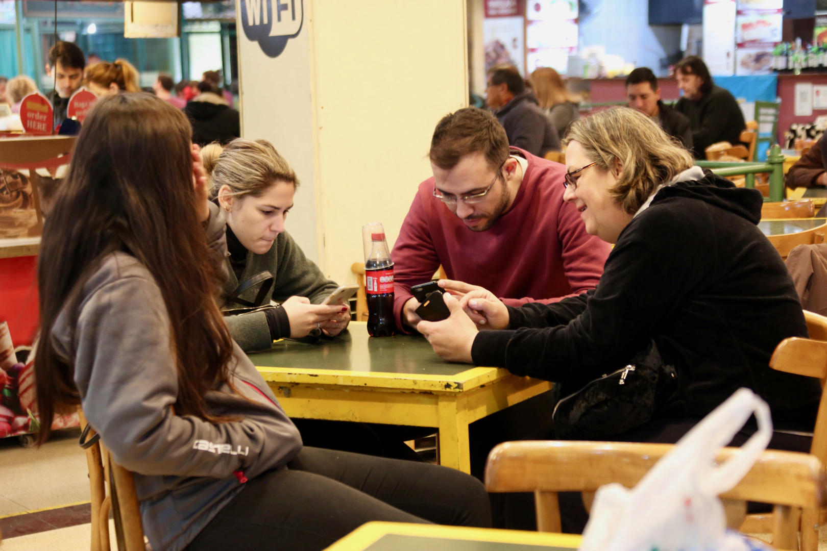 Zentralmarkt "Pause mit Wischer"