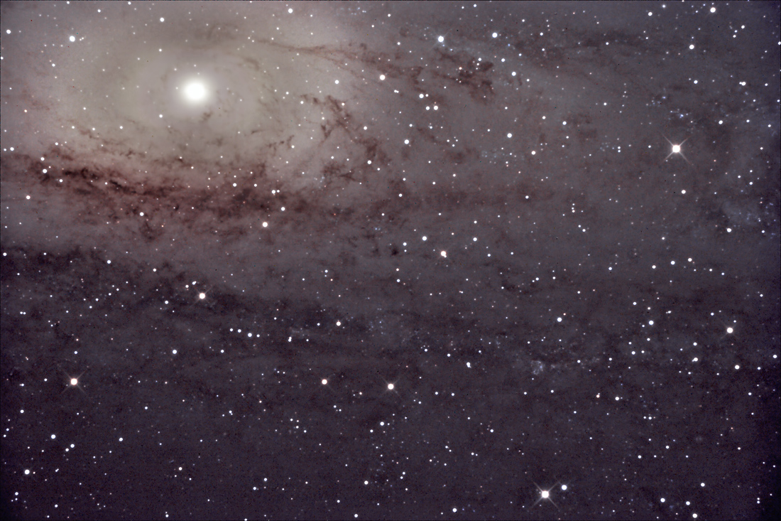 Zentrum der Andromeda Galaxie