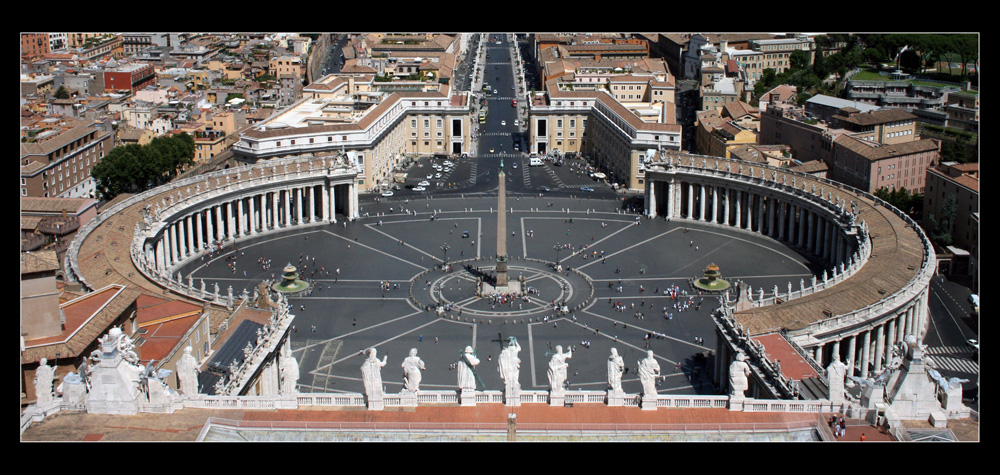 Zentrum des Vatikan