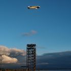 Zeppelin am Abend