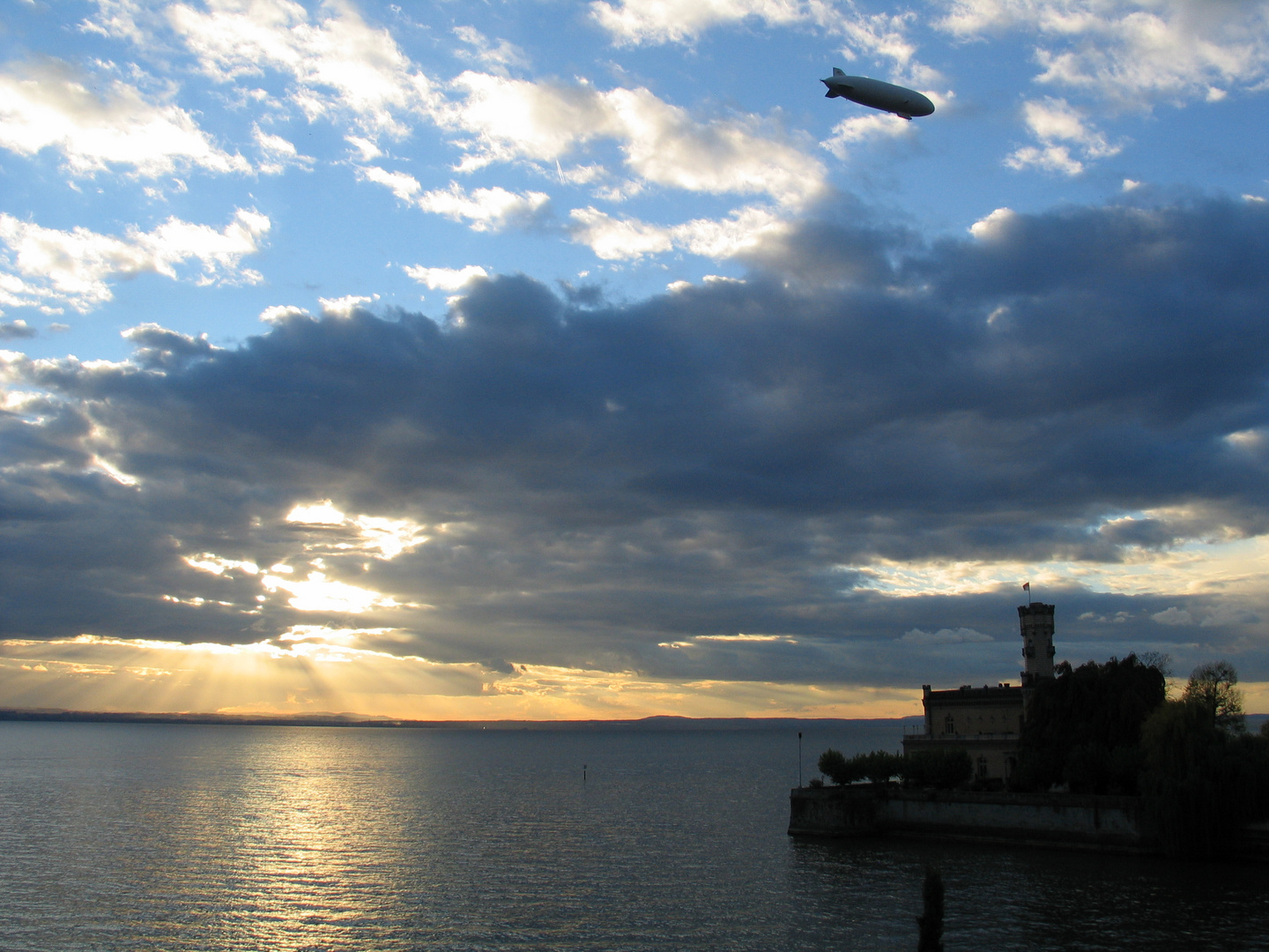 Zeppelin am Bodensee