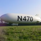 Zeppelin auf Segelflugplatz Holzwickede-Hengsen