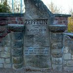 Zeppelin-Denkmal in Oppenheim - Dalbergerstraße 49 -