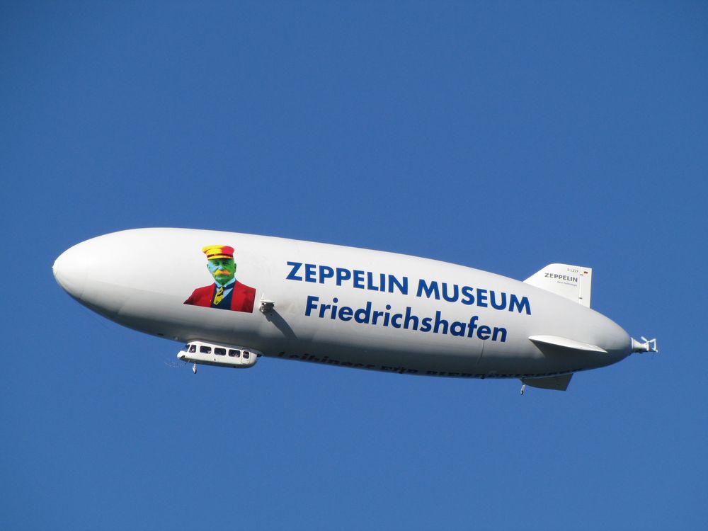 Zeppelin NT über Arbon am Bodensee