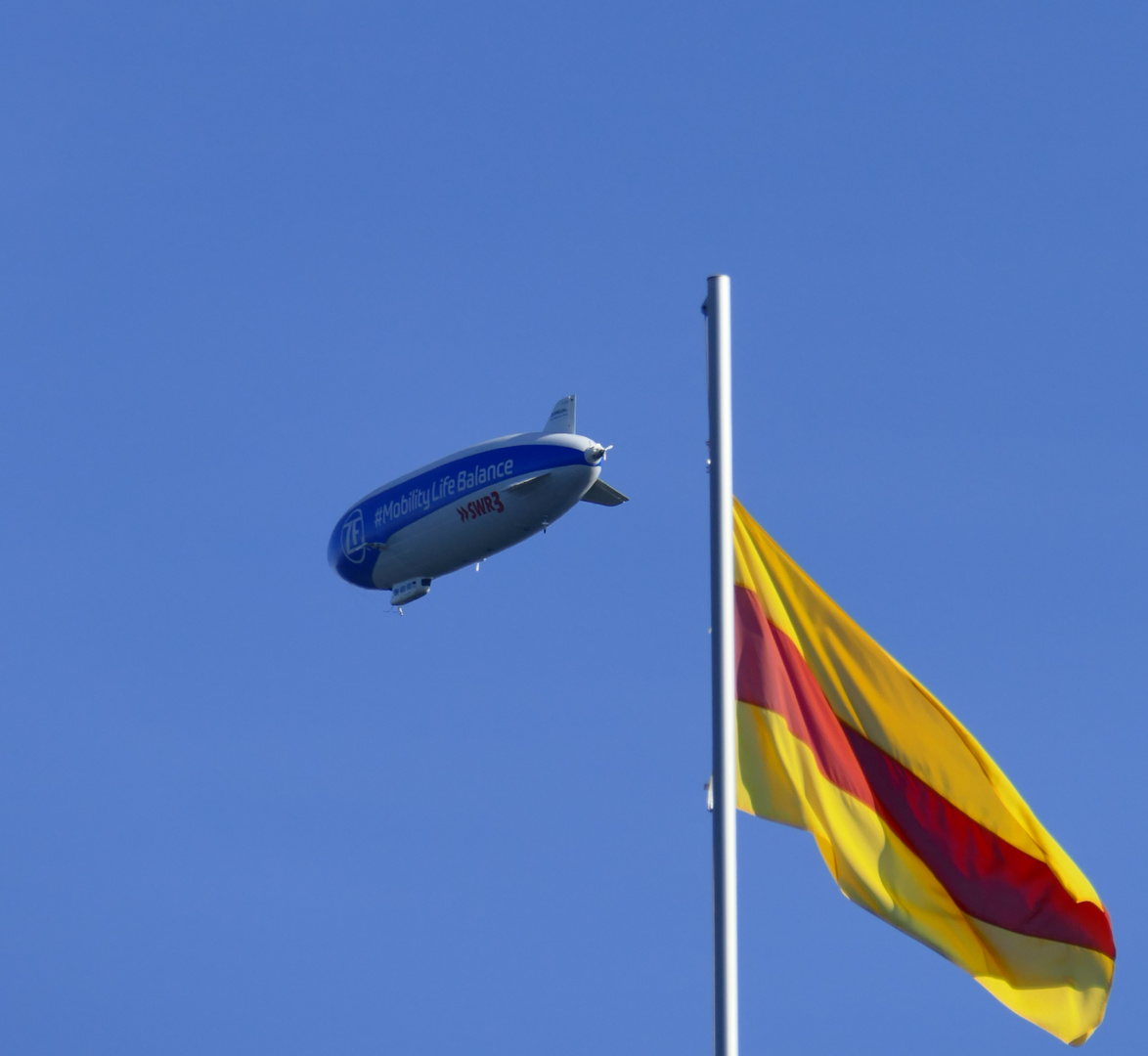 Zeppelin über Baden 