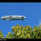 Zeppelin über  Bodensee