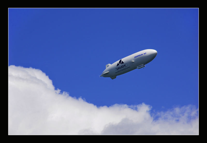 Zeppelin über Bregenz