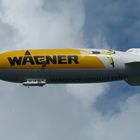 Zeppelin über dem Bodensee