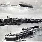 Zeppelin über Fürstenberg an der Oder