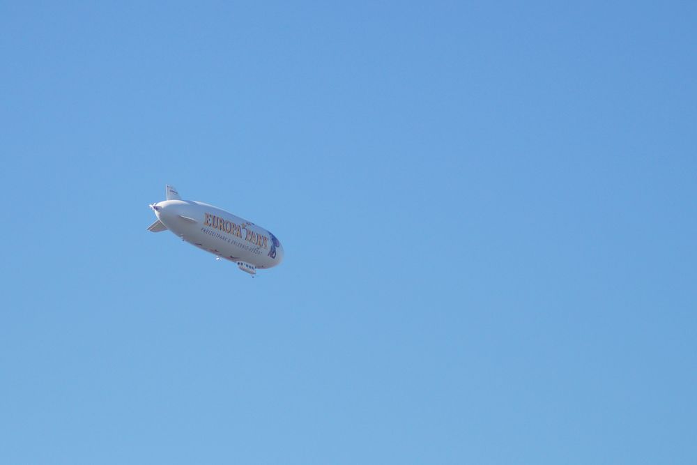 Zeppelin über Rheinfelden