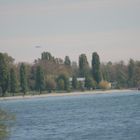 Zeppelin überm Bodensee