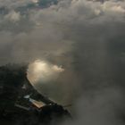 Zeppelinflug über den Bodensee