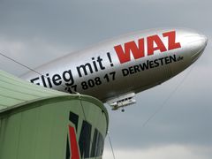 Zeppelinflug über Mülheim, Essen und Duisburg