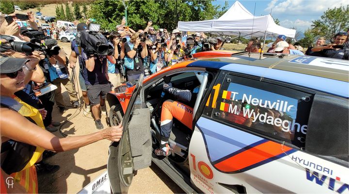 Zeremonie der Ankunft - WRC Rally Acropolis 2024