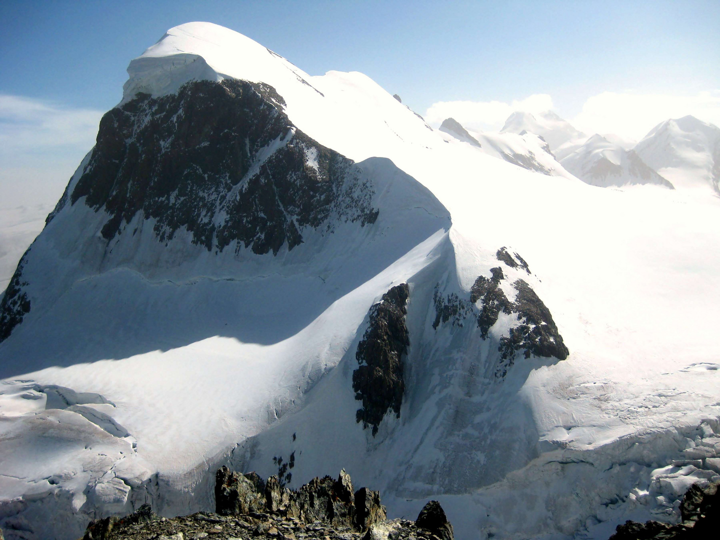 Zermatt auf dem kleinen Matterhorn  