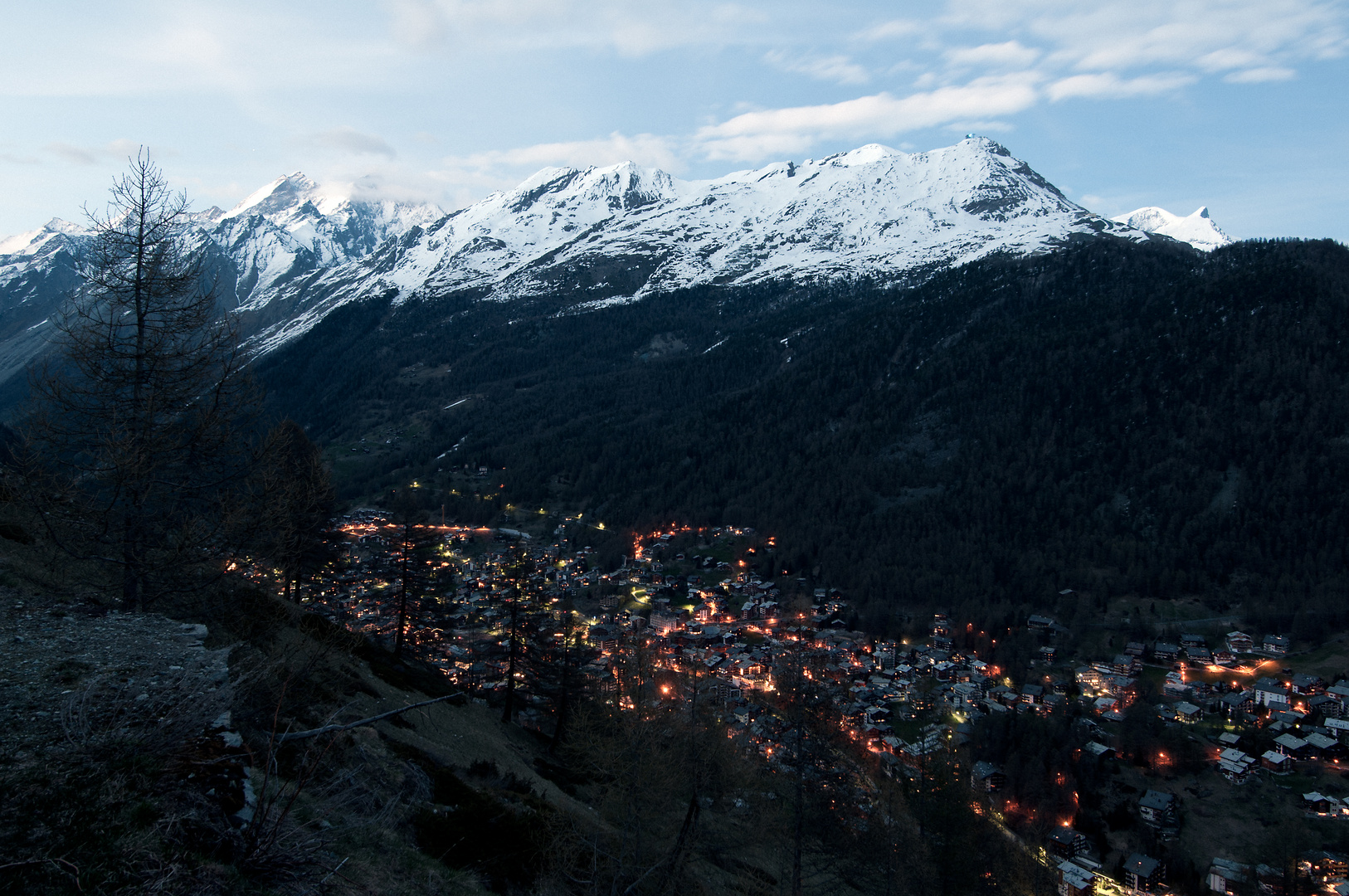 Zermatt bei Nacht