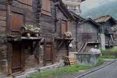 Zermatt, historischer Stadtkern