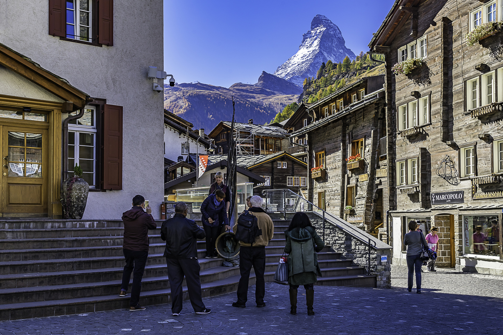 Zermatt im Herbst