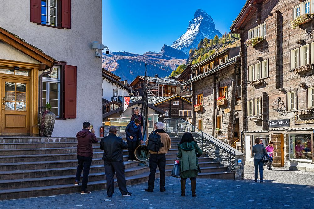 Zermatt im Herbst