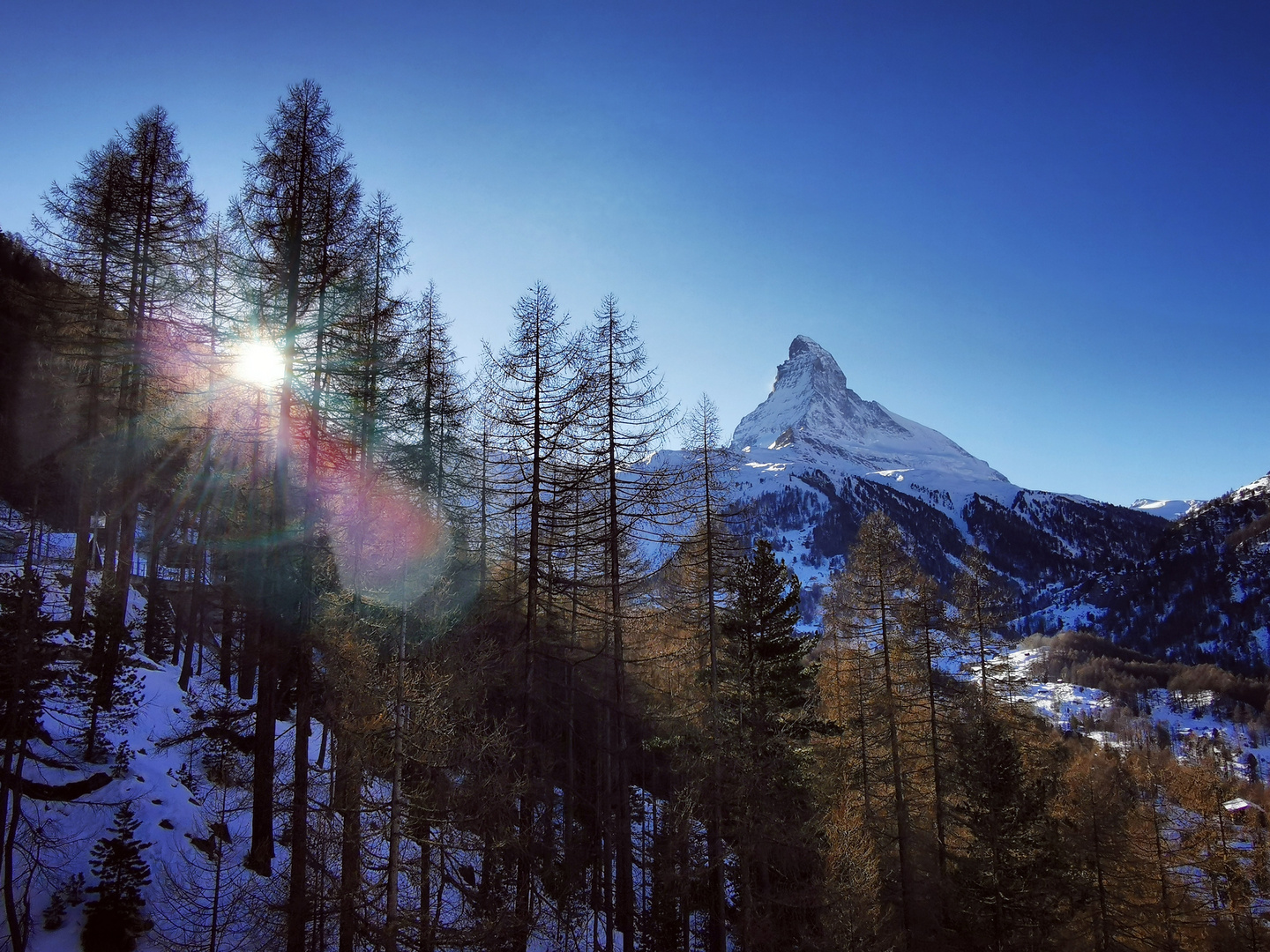 Zermatt im Januar 2021