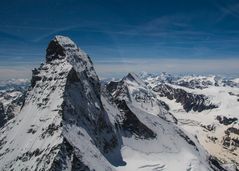 Zermatt Matterhorn von oben