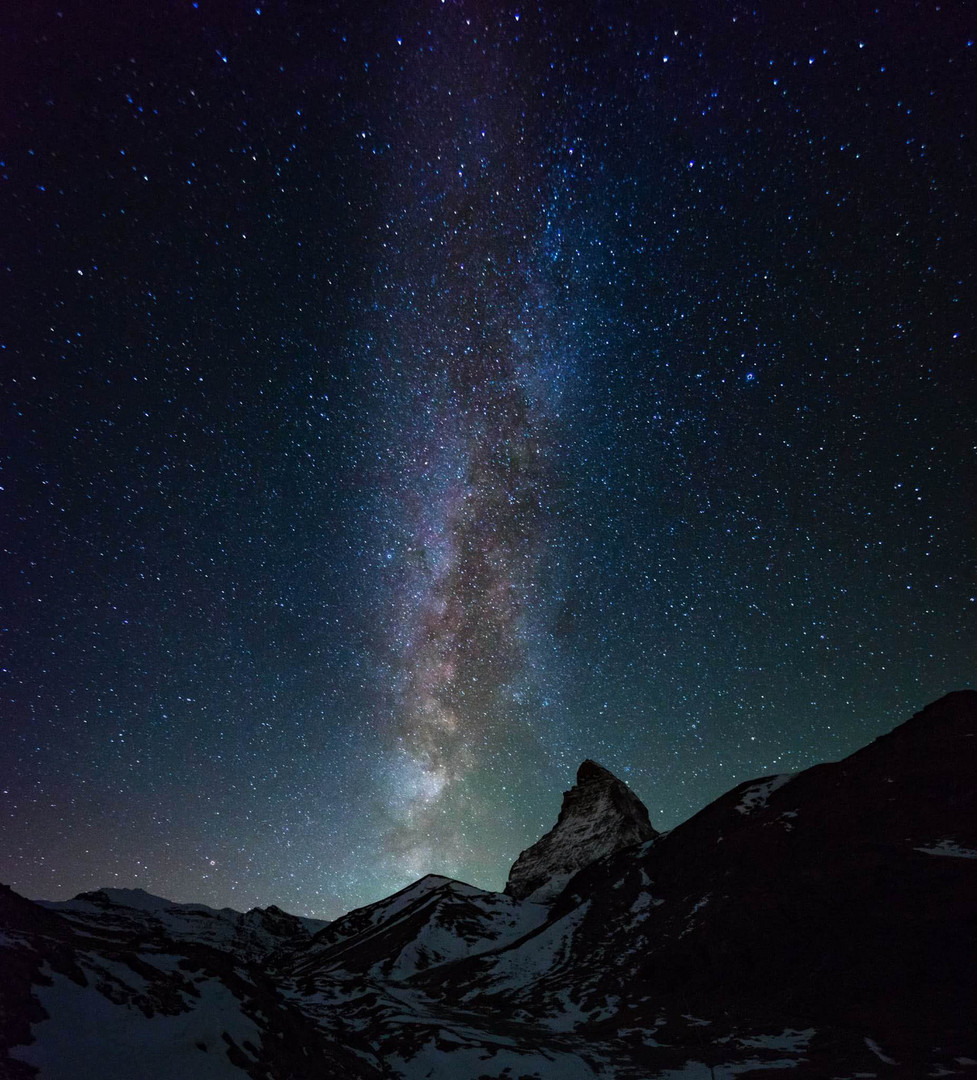 Zermatt/Matterhorn/Milchstrasse