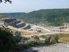 zerstörte Natur, Kalksteinbruch Wülfrath