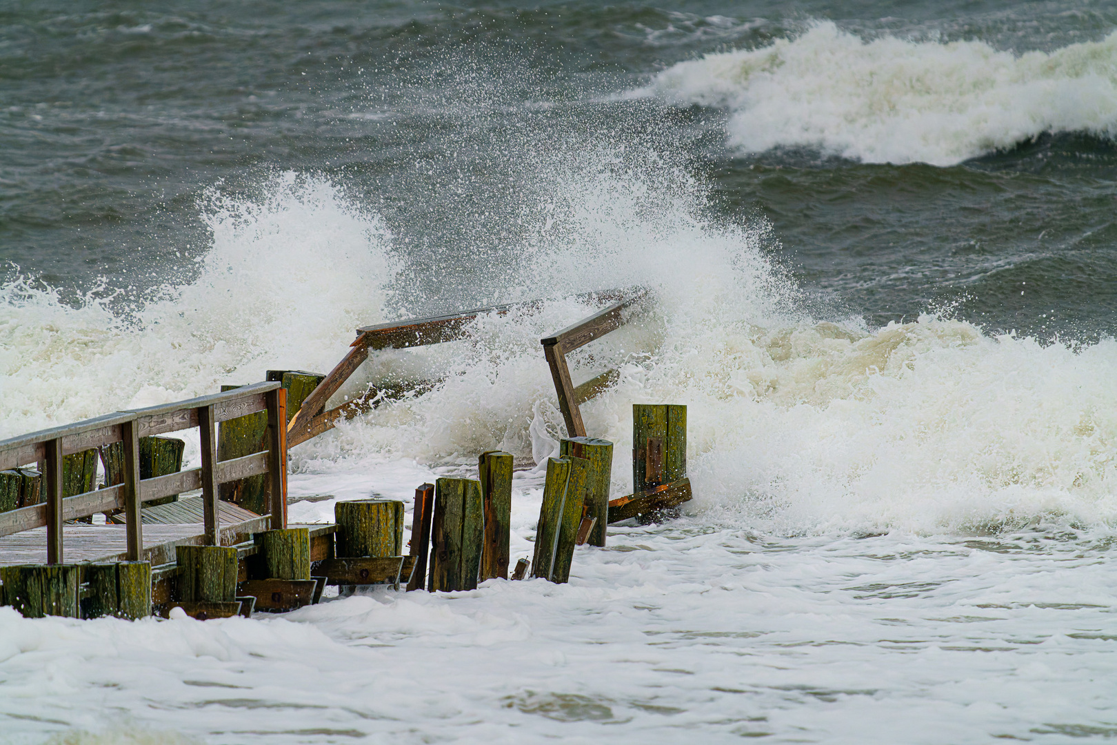 Zerstörungskraft durch das Wasser