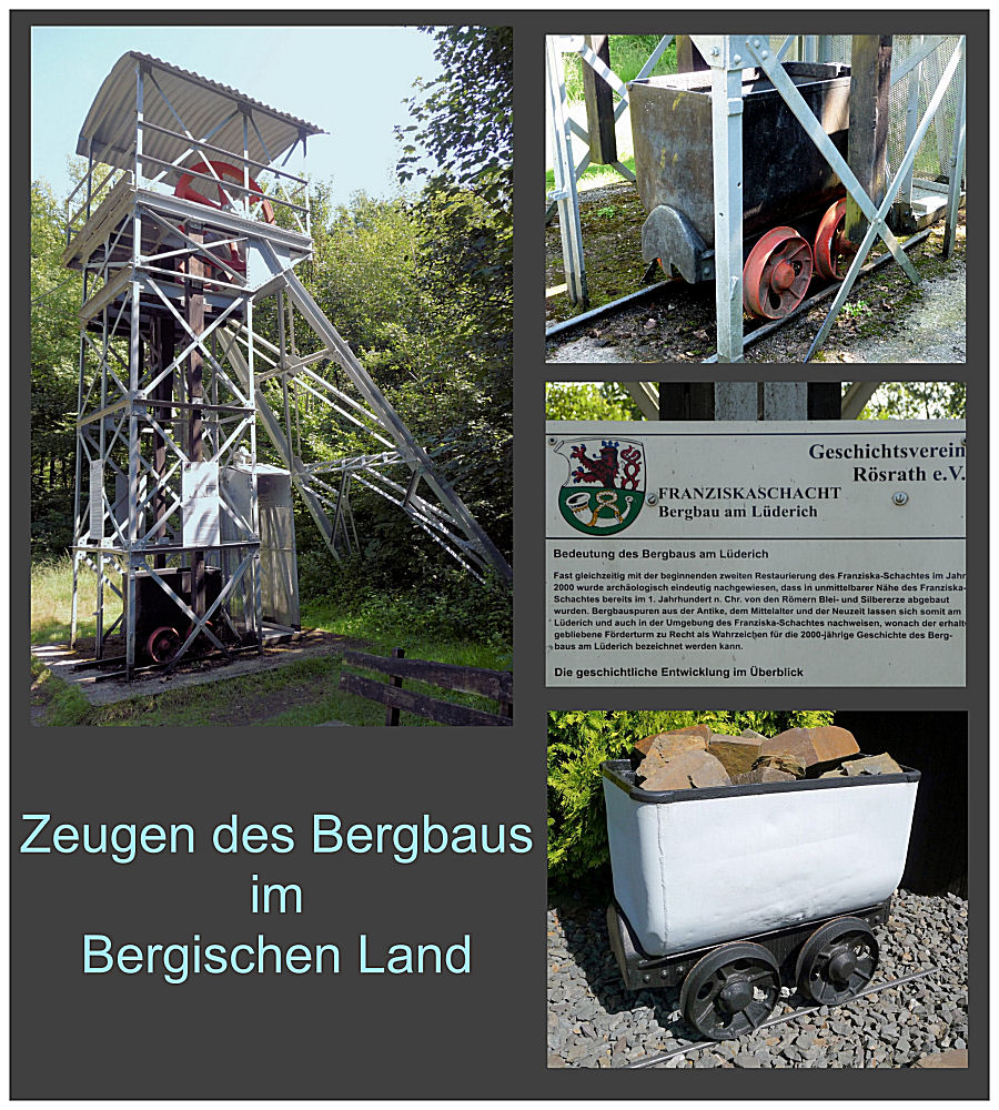 Zeugen des Bergbaus im Bergischen Land