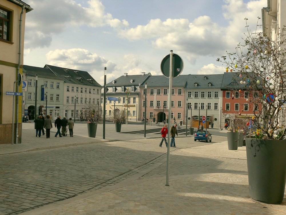 Zeulenrodaer Markt am Karfreitag 2010