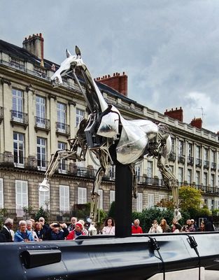 Zeus, le cheval animé des J.O. 2024