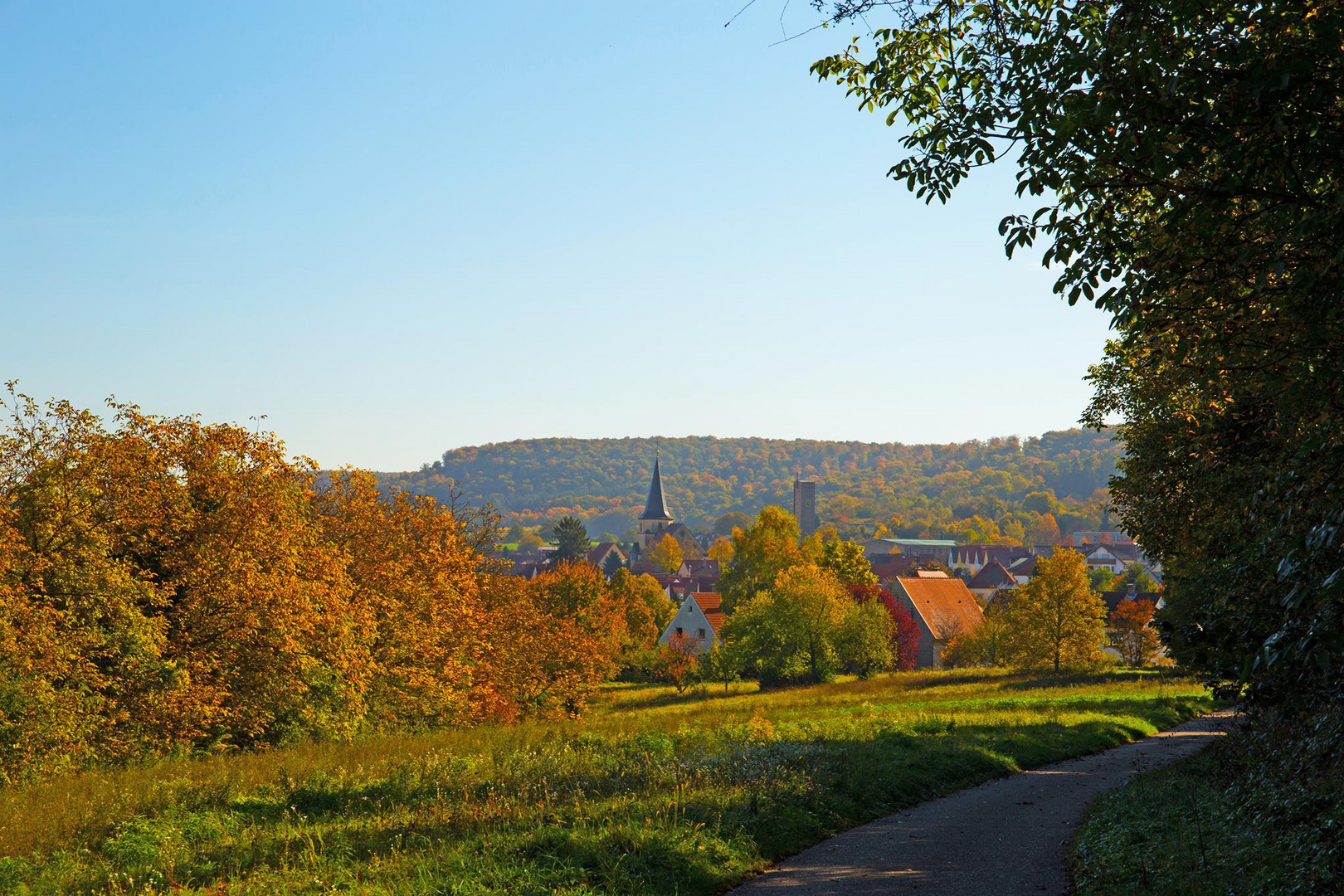 Zeutern im Herbst 