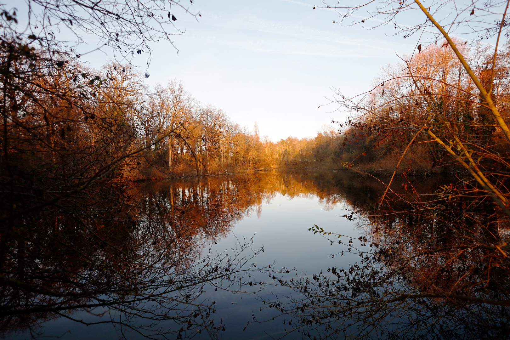 Zeuterner See im Januar 2023