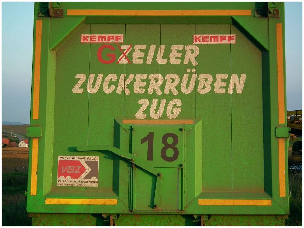 Z(G)eiler Zuckerrübenzug