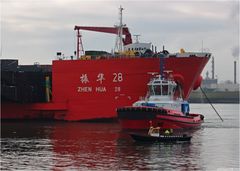 ZHEN HUA 28 / Heavy Lift Vessel / Calandkanal / Rotterdam