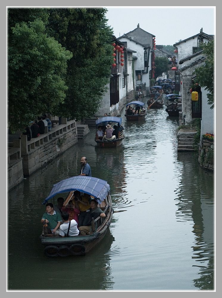 Zhouzhuang et ses canaux navigables