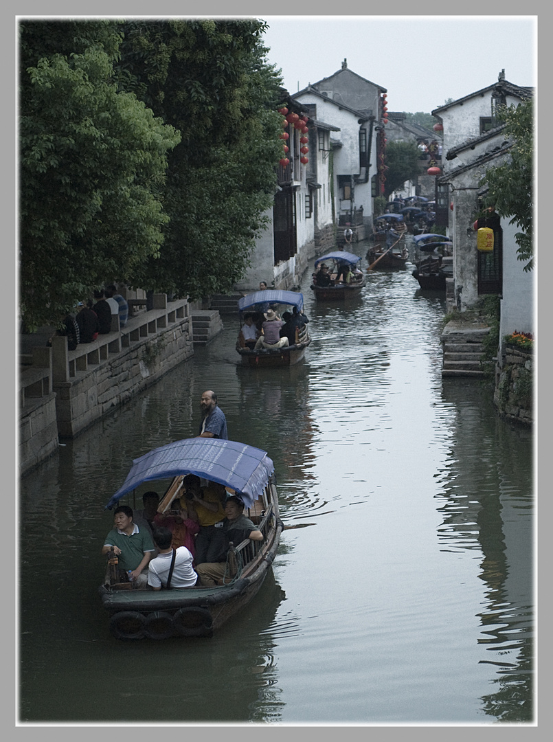 Zhouzhuang et ses canaux navigables