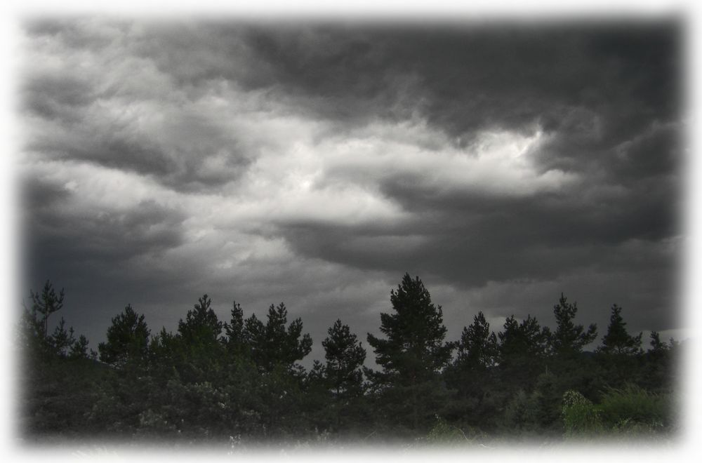 Ziagt´s Wetter übern Himmel ...