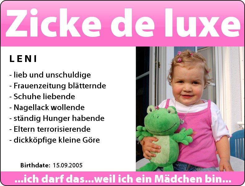 Zicke de luxe