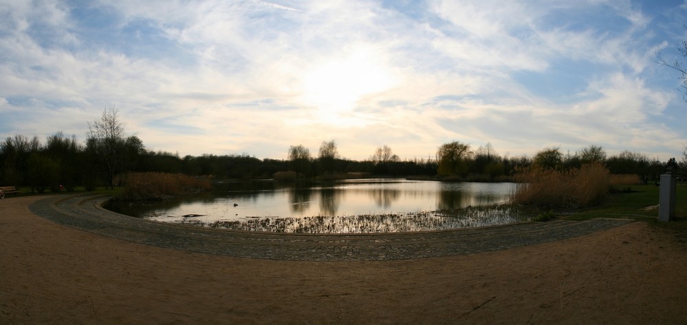 Ziegeleipark Heilbronn-Böckingen Panorama See