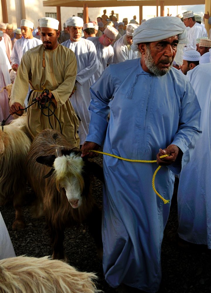 Ziegenmarkt in Nizwa