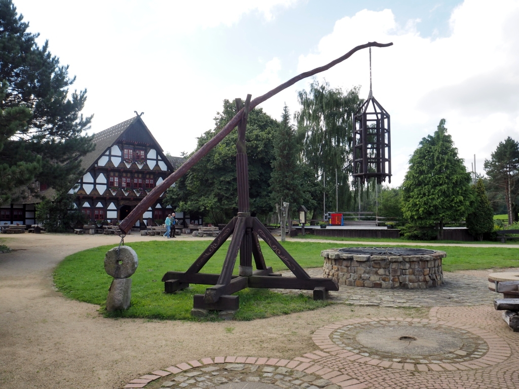 Ziehbrunnen im Mühlenmuseum Gifhorn